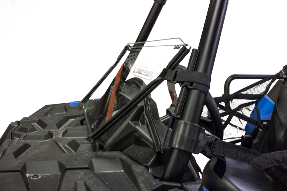Clearly Tough Polaris Ace Full Folding Windshield