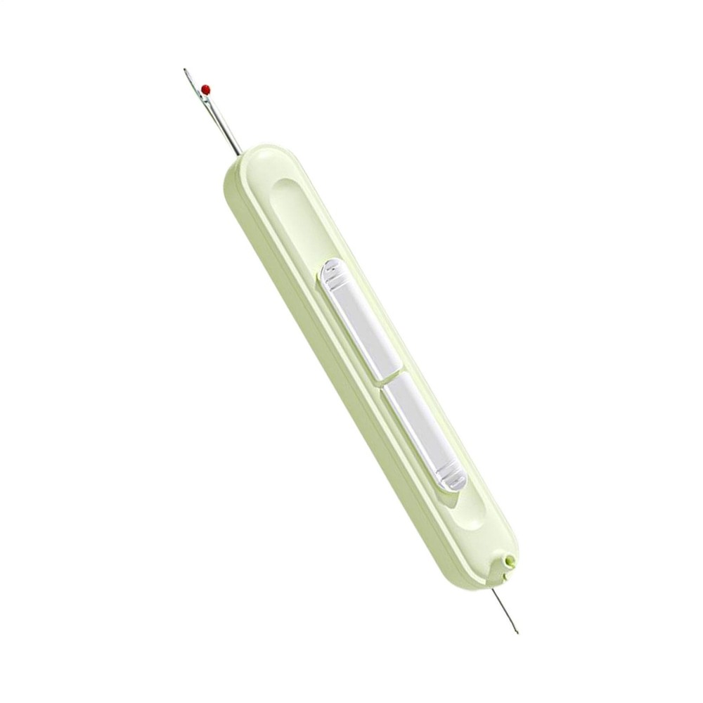 2 in 1 Needle Threader Hand Sewing Tool Quick Sewing Needle Changer for Elderly