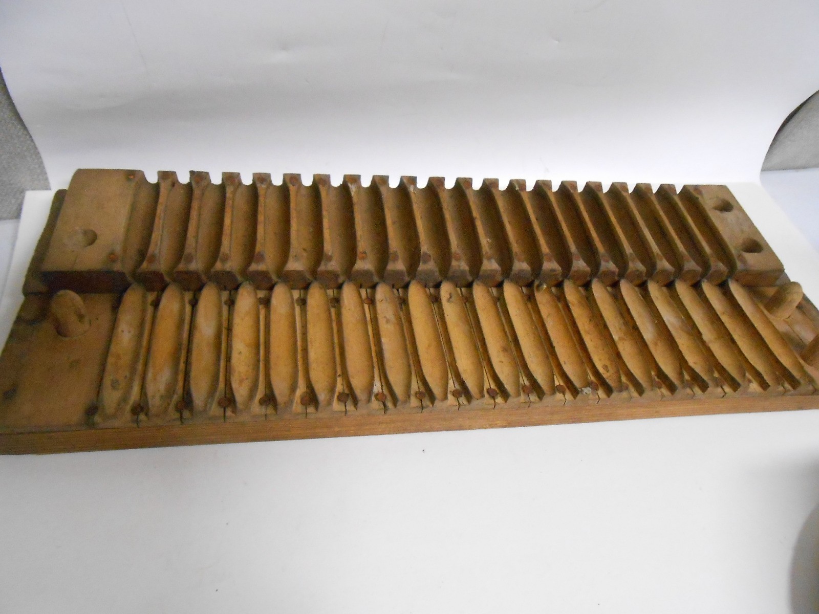 Antique Wooden 20 Cigar Mold Press Welker & Wimmer Wiesloch Primitive Farmhouse