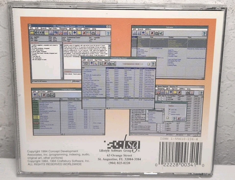 Multimedia Micro Kitchen Companion CD ROM B199