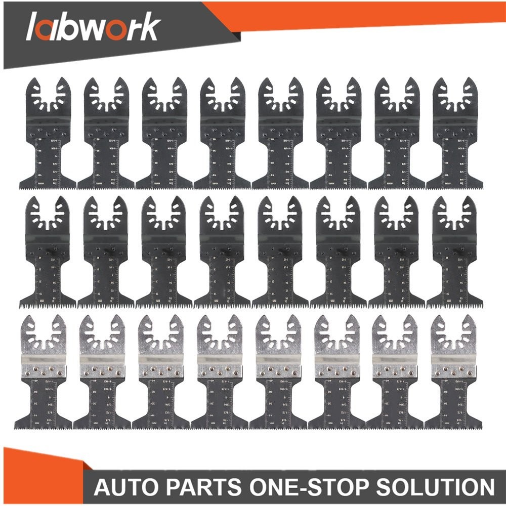 Labwork Bi-metal Oscillating Multi Tool Saw Blades 48 Pack
