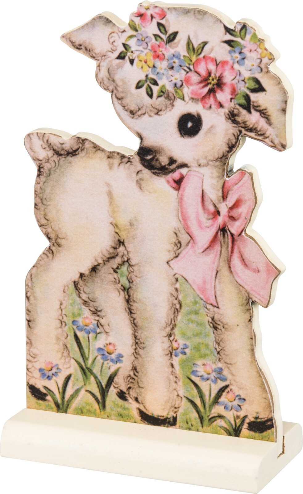 Primitives by Kathy Retro EASTER Sitter Set 5 Stand Ups Vintage Look Bunny Chick