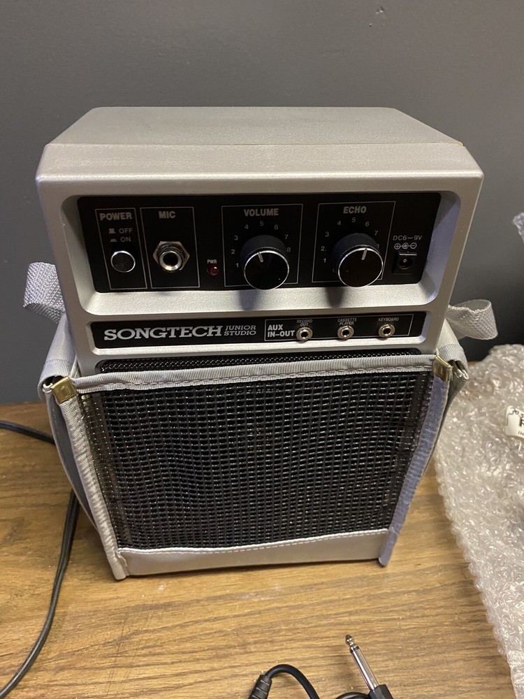 Sing Record Junior Studio Microphone Karaoke Carrying Case