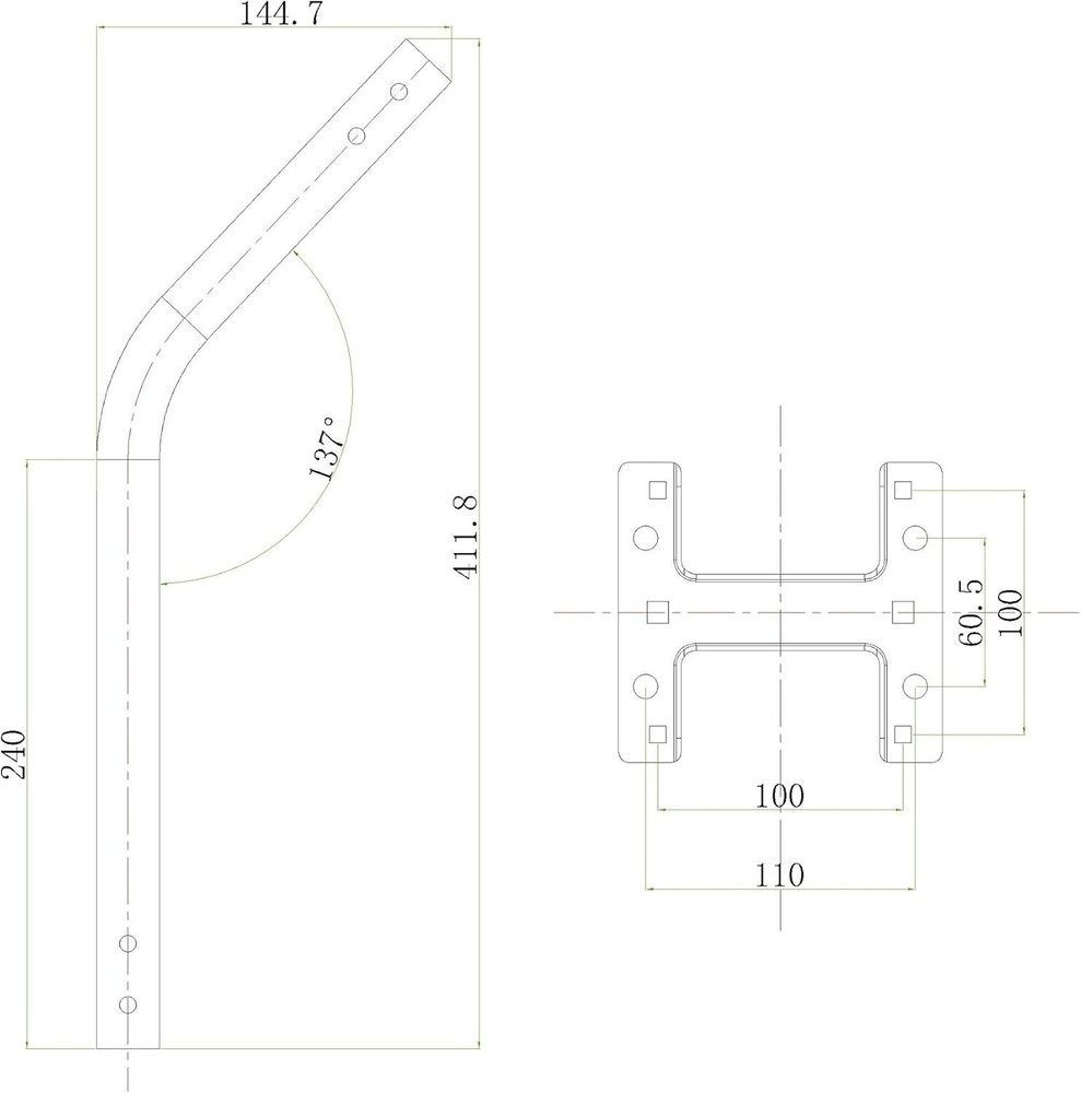 Versatile Antenna & Weather Station Mounting Pole - Easy Install, 1” Diameter