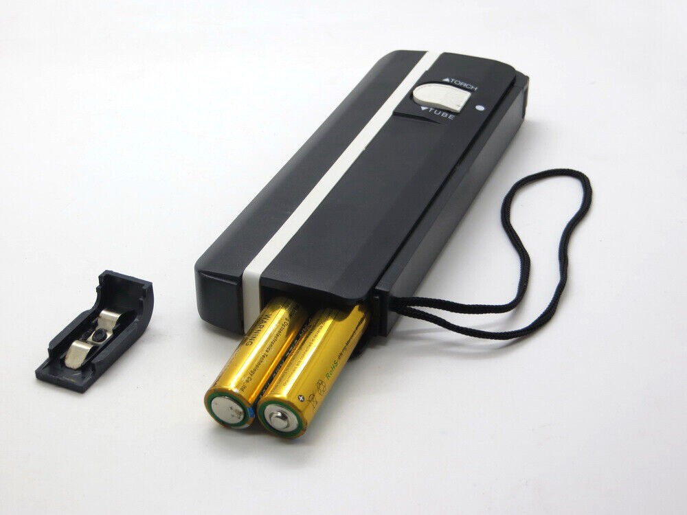 254nm Shortwave and 365nm Longwave UV Lamp for Fluorescence Stamps & Banknotes