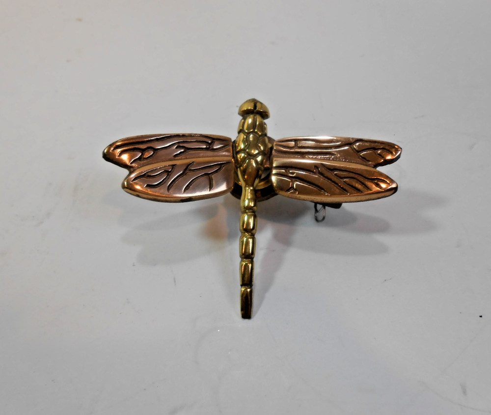 Solid Brass  DRAGONFLY Door Bell PusH Buttoh Ringerr Doorbell