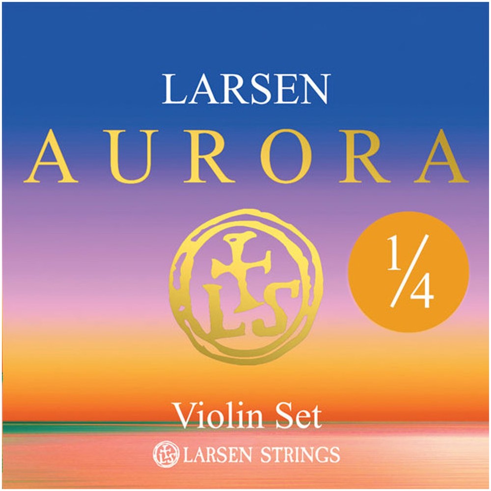 Larsen Aurora, Violin String Set, 1/4, Medium