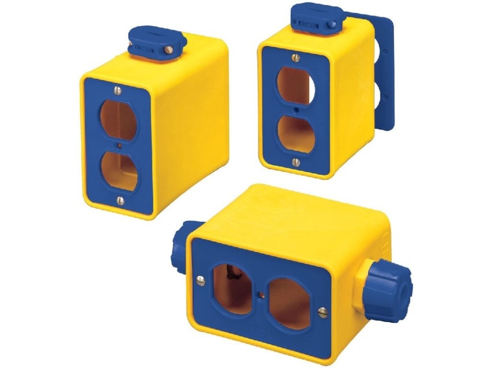 Ericson 6000 Pendant for 2-Duplex Receptacle Outlet Box