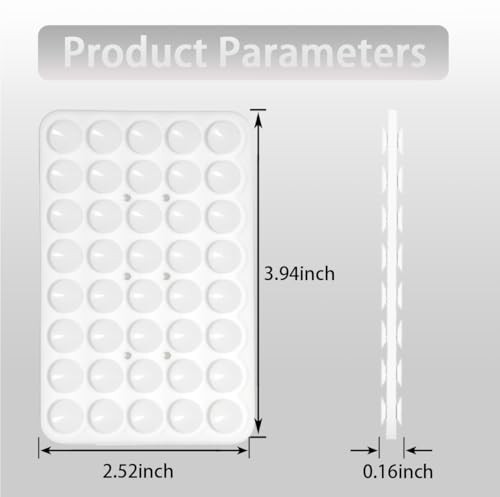 Silicone Suction Phone Case Mount - Universal Compatibility for iPhone & White