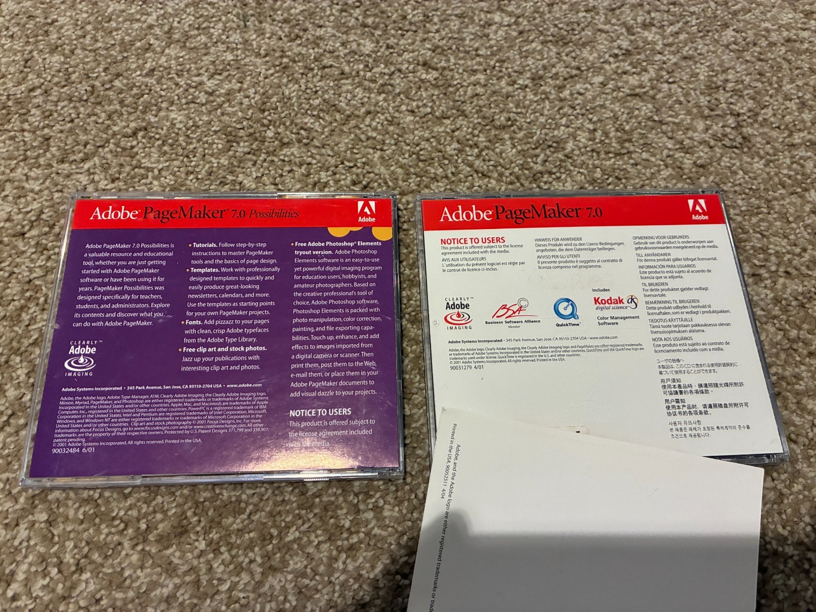 Adobe PageMaker 7.0 - Macintosh MAC Education Version with Serial Number Key!