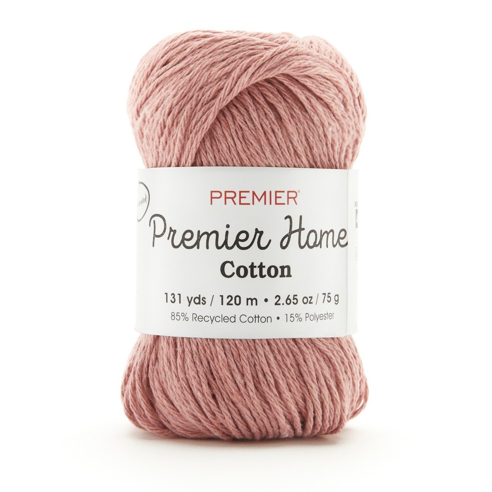 Premier Yarns Home Cotton Yarn - Solid-Rose