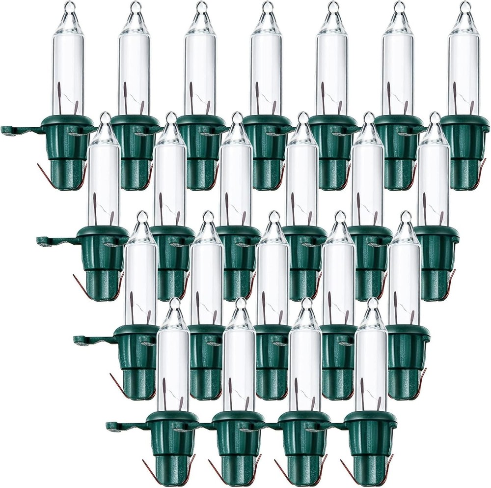 60 Count Christmas Tree Replacement Light Bulbs 2.5v 0.425 Watt Replacement B...