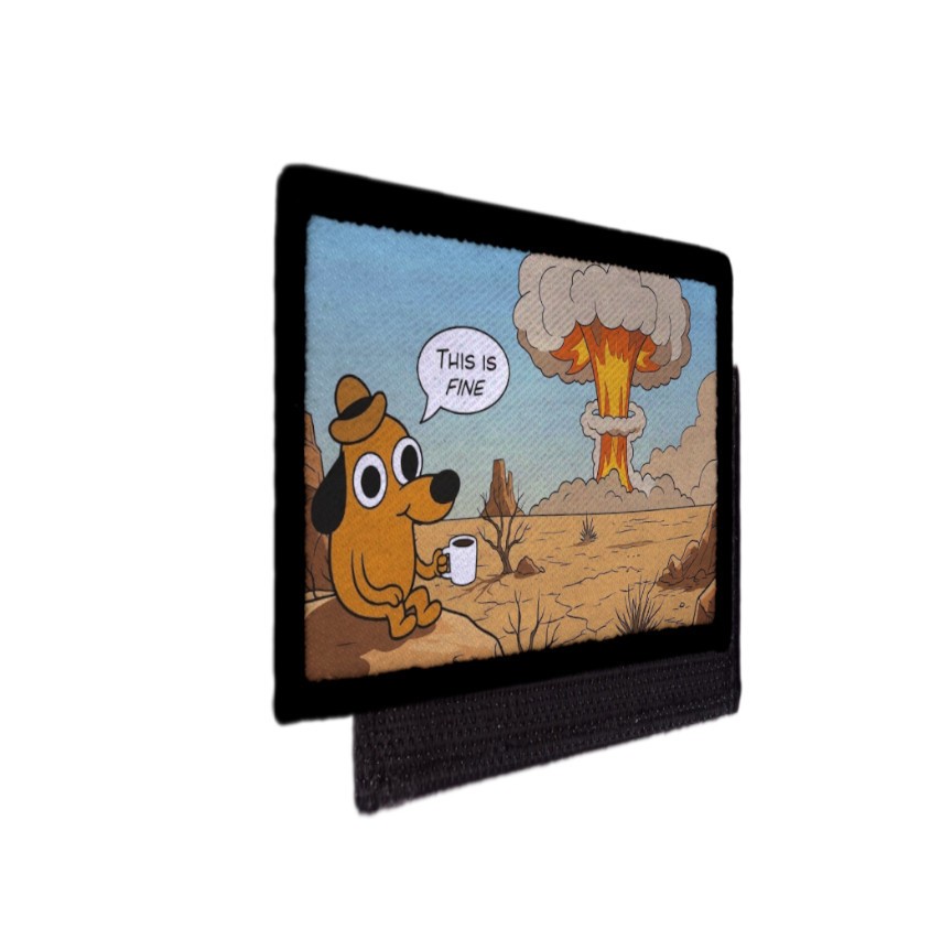 I Support the Current thing NPC Funny Patch Morale Army Hook [sub]