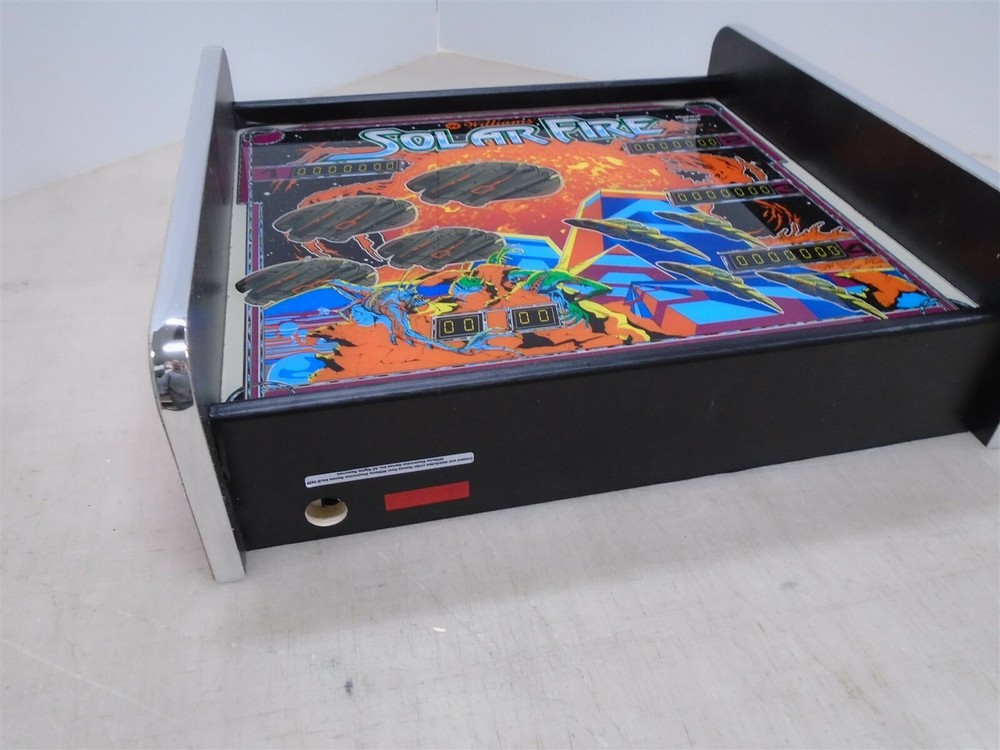 Williams Solar Fire Pinball Head LED Display light box
