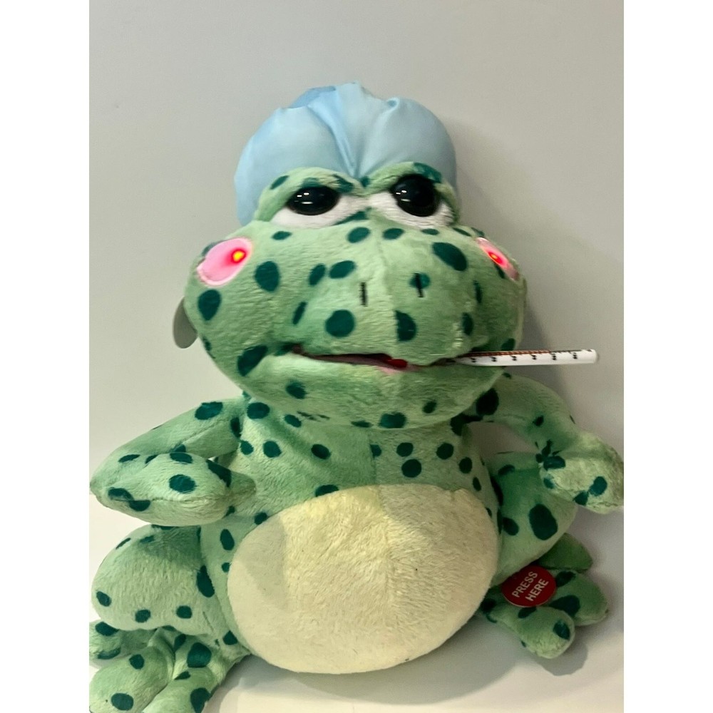 Fever Frog 12” Animated Singing Plush With Light Up Cheeks A27