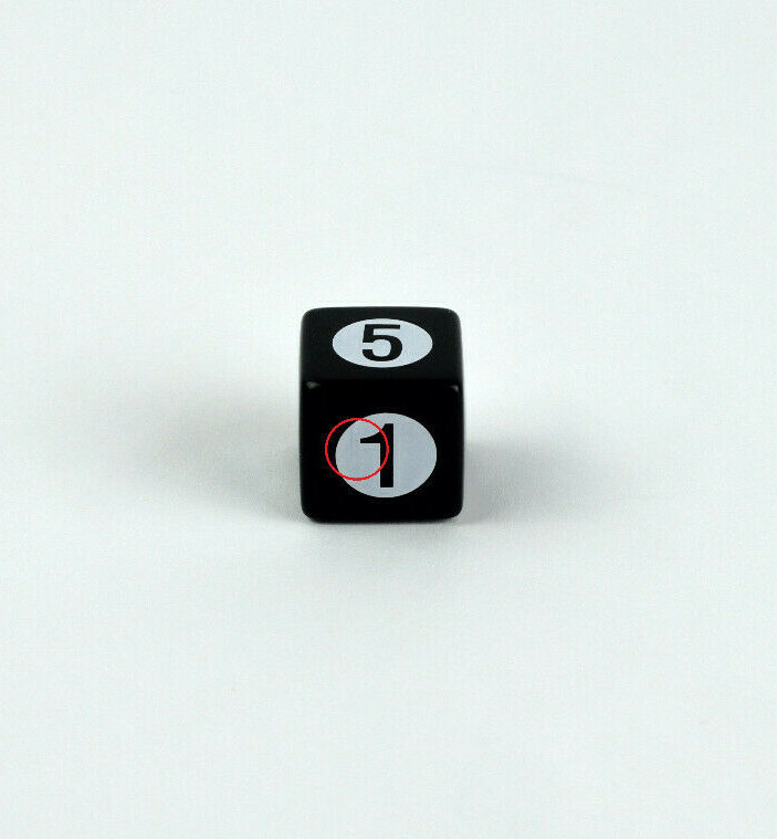 Mattel Replacement Category And Number Dice 2004 Disney Scene It First Edition