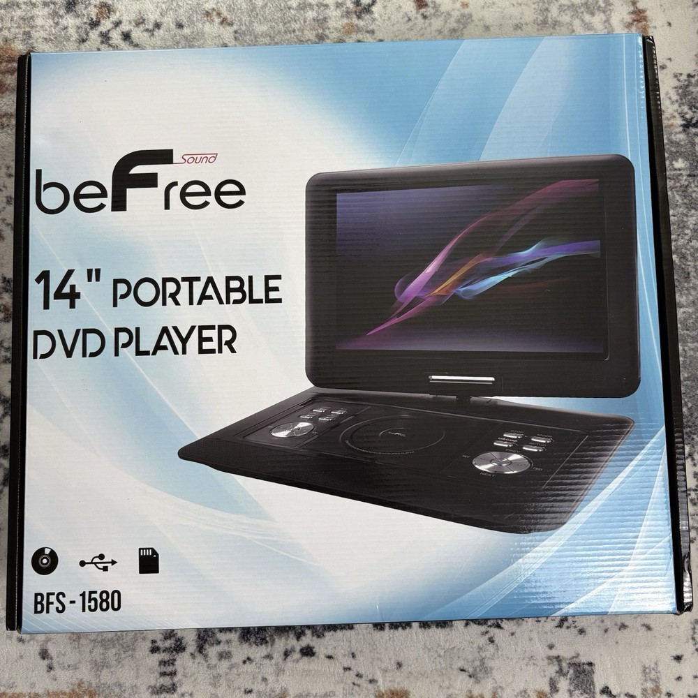 Befree 14" Portable DVD Player Model: BFS-1580