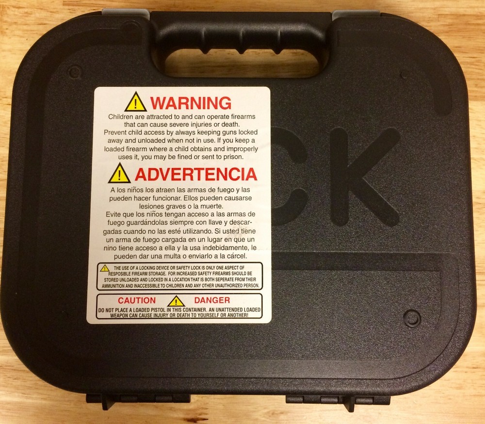 Glock Model 27 Gen 4 Factory Hardcase