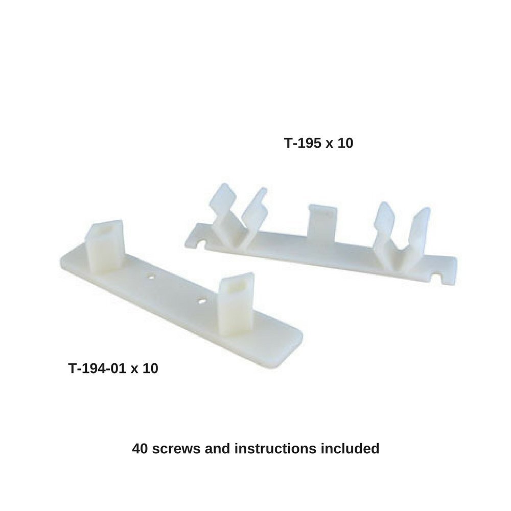 False Front Cabinet Clips 5 Sets With Screws & Instructions False Front Clips/