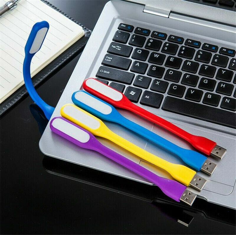 Flexible USB LED Reading Light Lamp For Computer Laptop Notebook PC