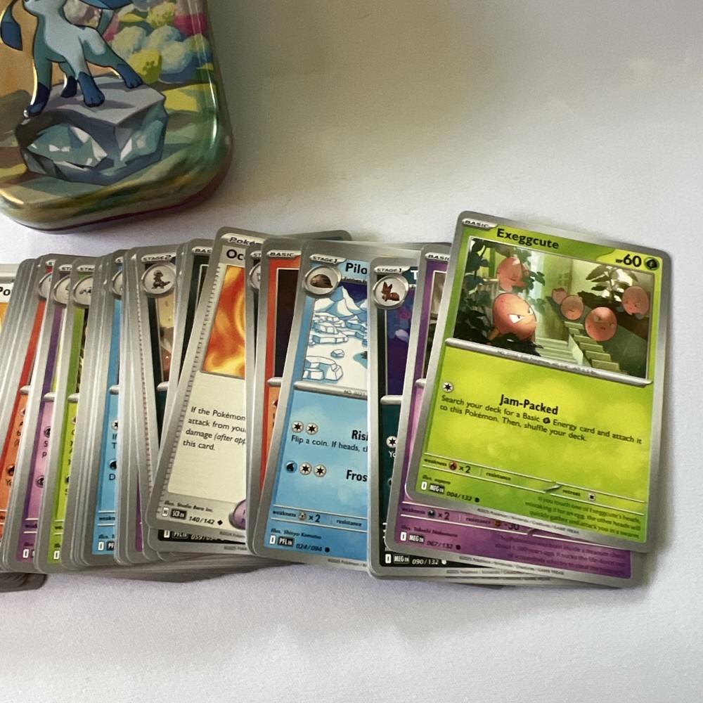 Pokemon Bulk With Small Tin