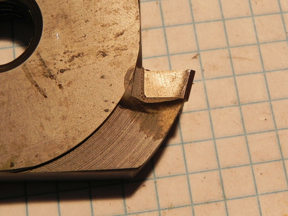 Screw Machine #2 Circular Form Tool 3" DIA 9/16" Thick 4 Carbide Faces (61)