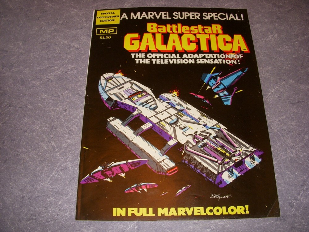MARVEL SUPER SPECIAL #8, BATTLESTAR GALACTICA, 1978, FINE!