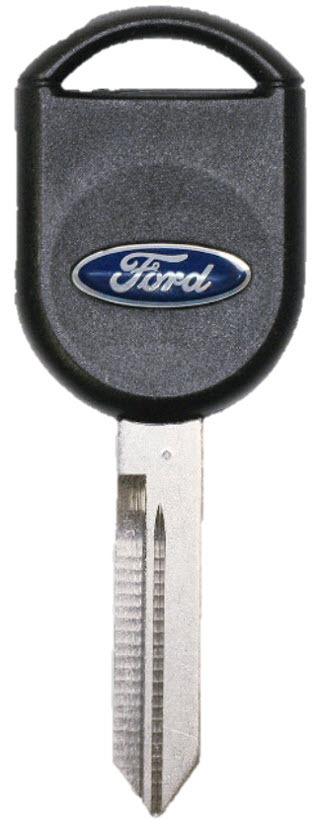 2 Pack - FORD REPLACEMENT TRANSPONDER CHIP IGNITION KEY BLANK LOGO KEY 599114
