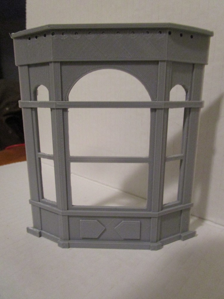 G Scale -  STORE WINDOW FRAME KITBASH / MODEL BUILDER  1:24 / 3D PRINTED L@@K