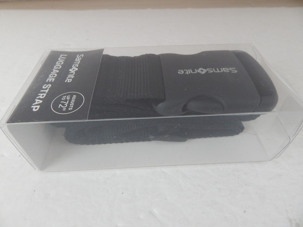 Samsonite 72" Universal Luggage Strap Black New