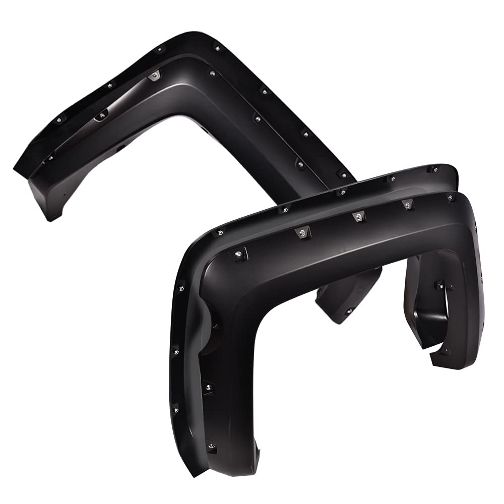 Fender Flares Compatible with Chevy Silverado 2500HD 3500HD 2014-2018 5.8 ft
