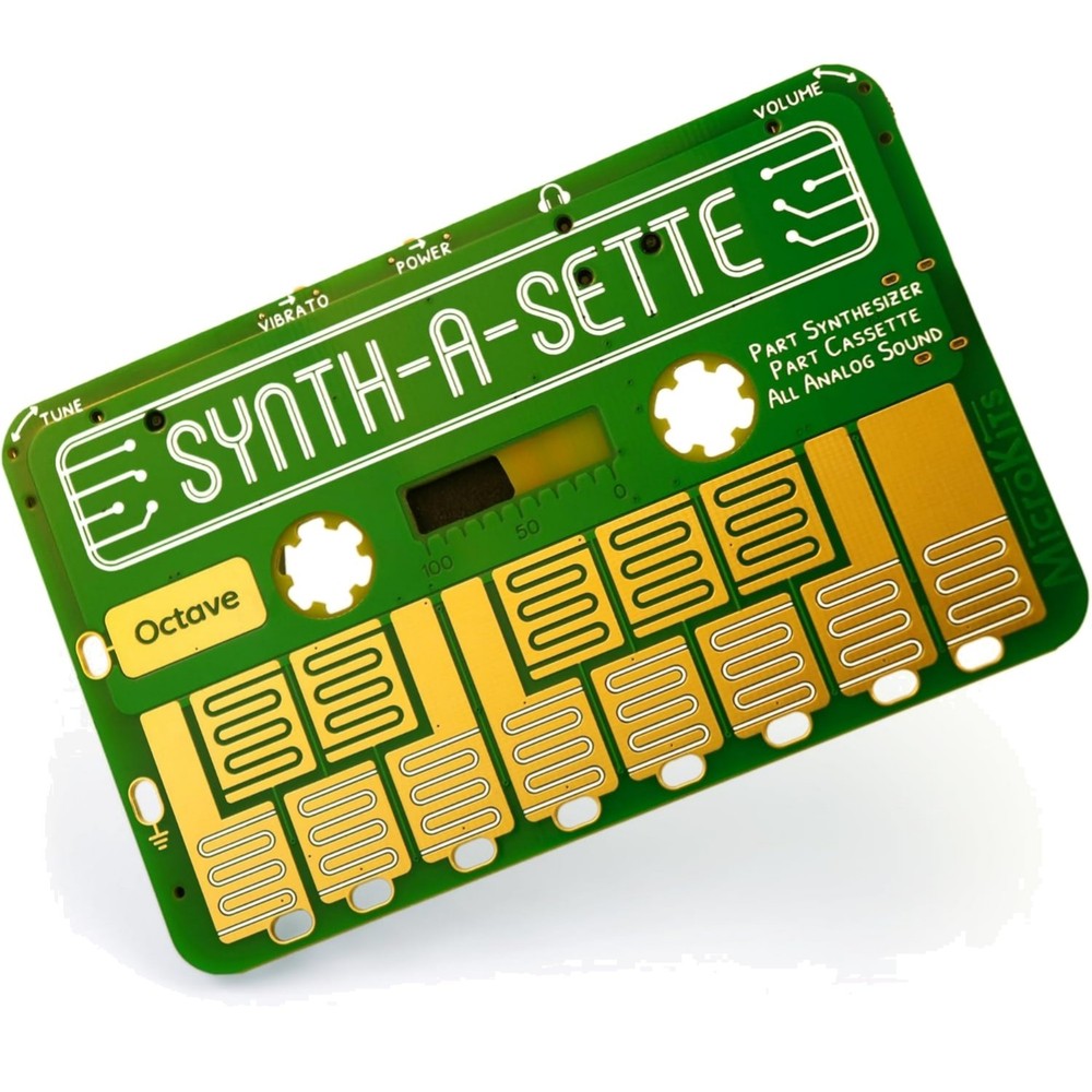 Synth-a-Sette: Portable Cassette-Sized Analog Synthesizer for Creative Musicians