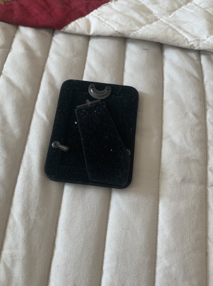 Vintage Godinger Silver Plated 2” x 3” Self Standing Photograph Frame