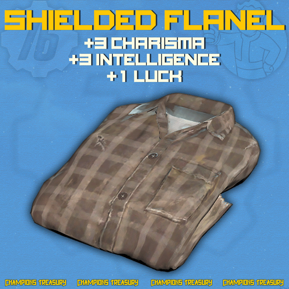 FALLOUT 76 PC PLAN: SHIELDED CASUAL UNDERARMOR &THE REST 4 SHIELDED LININGS MODS