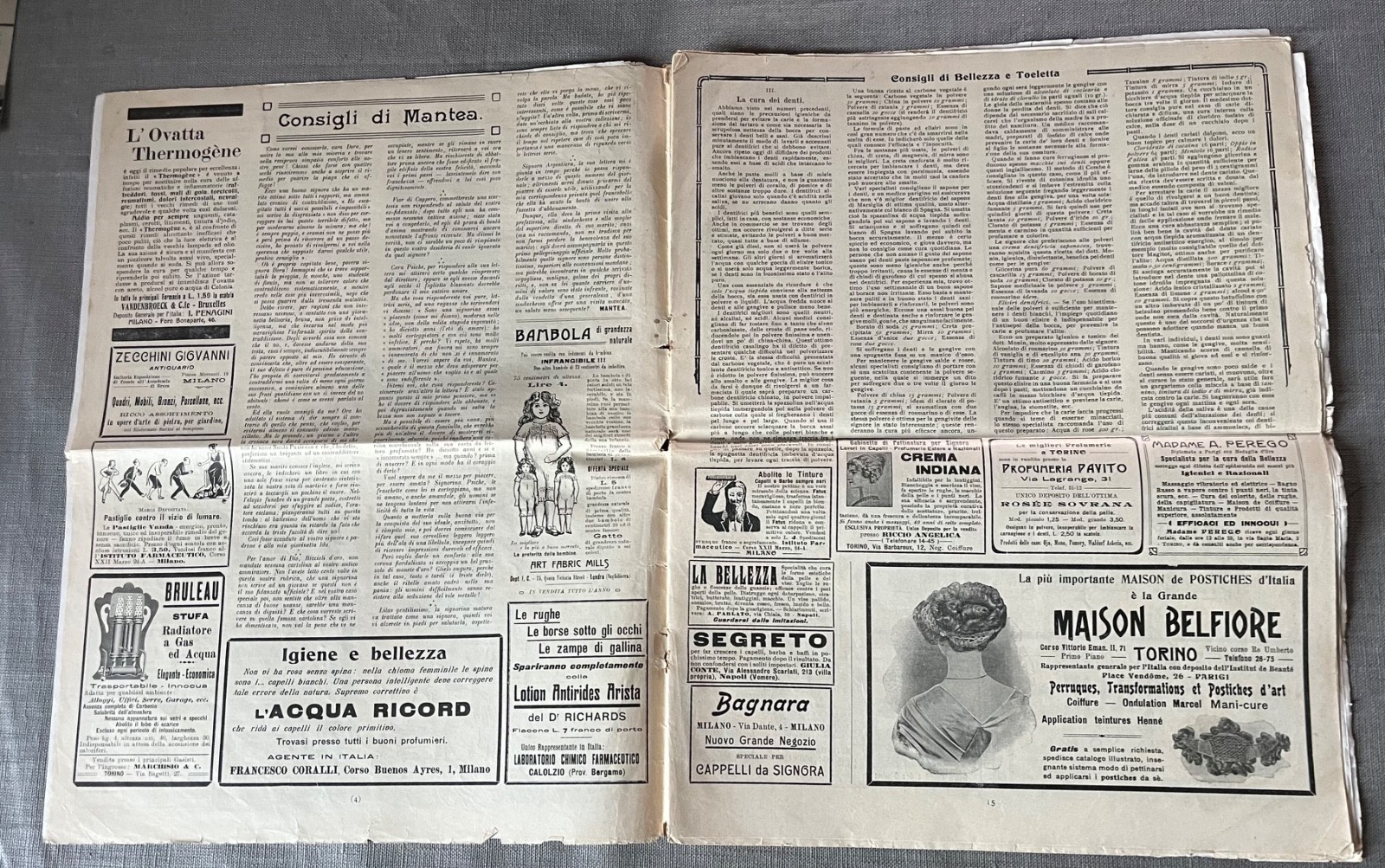 La Donna - La Tribuna newspaper magazine - November 1911 - The new China