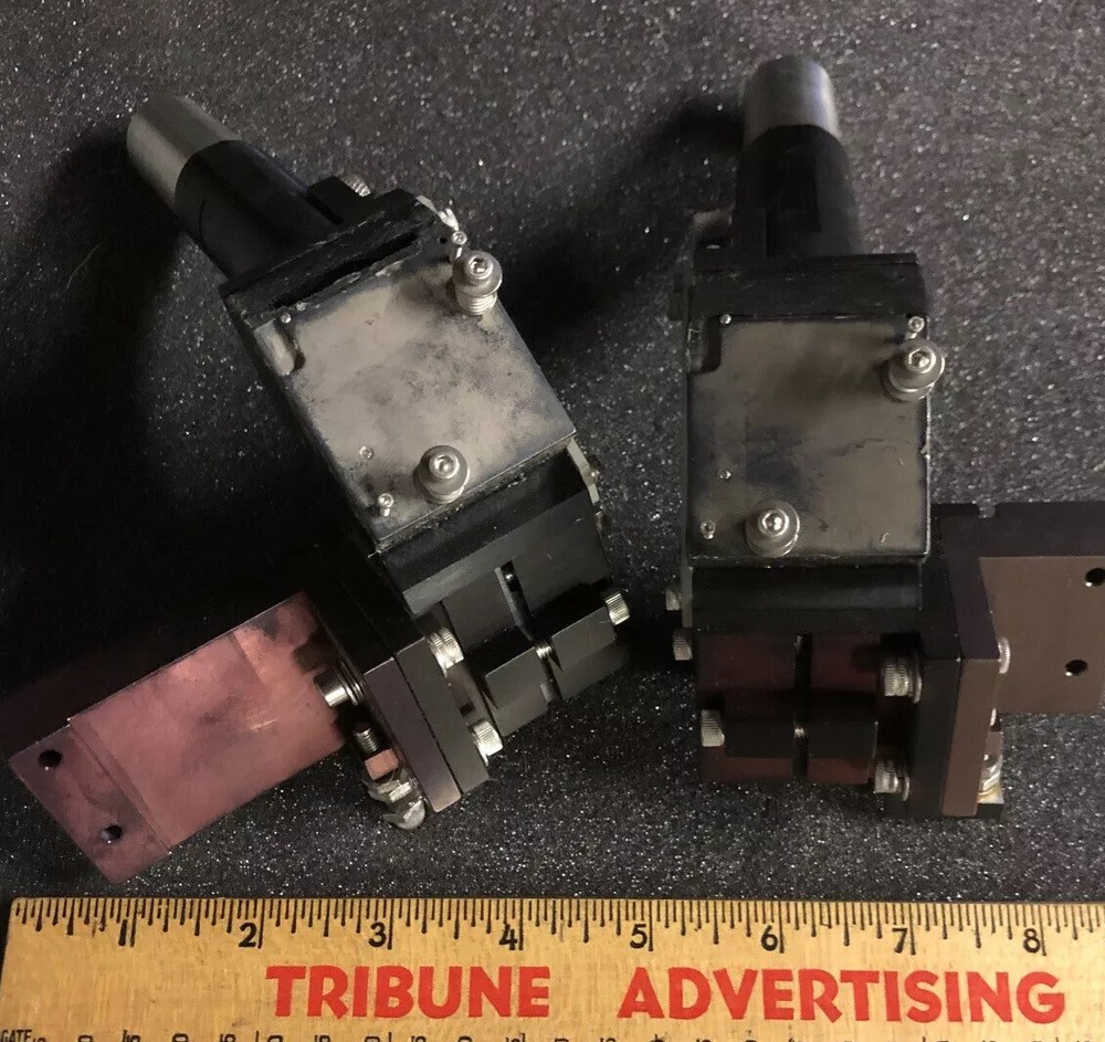 Microscope Objective Hardware Mounting Brackets Attachment Staging Lab Equipment