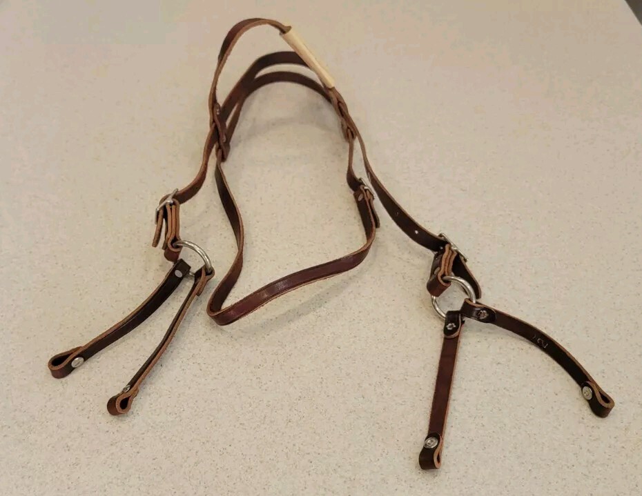 MacPherson Leather Horse Halter Band Headstall