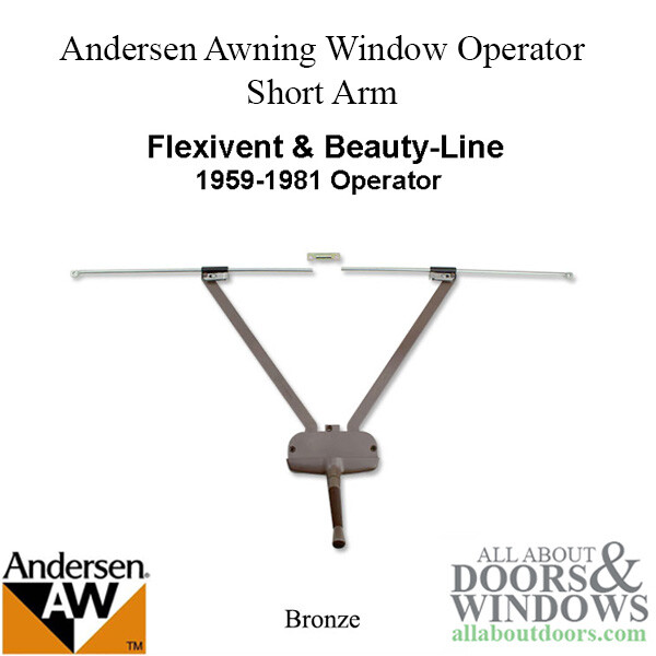 Andersen Awning Window Operator Flexivent Beauty Line Short Arm Window Operator