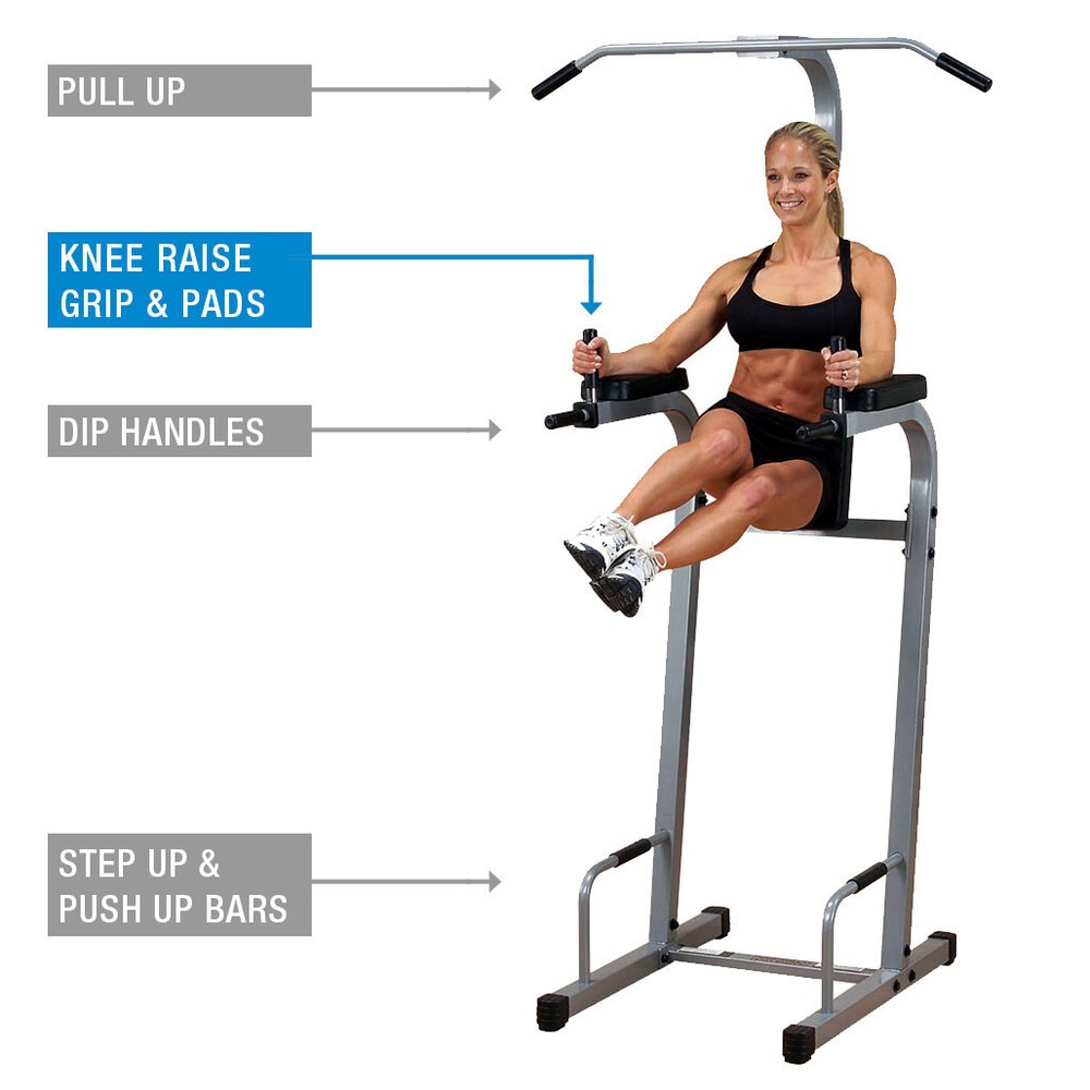 Powerline Vertical Knee Raise Pull Up