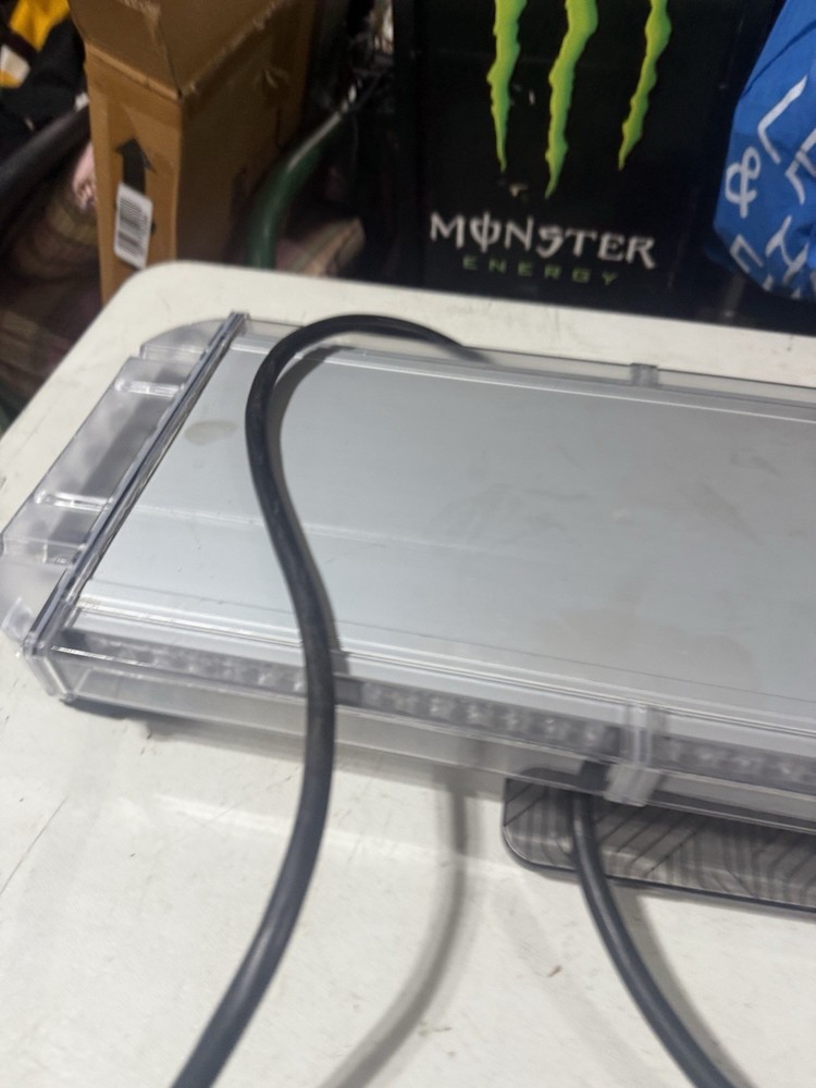 LED Equipped Light bar 36” Emergency Strobe Light White