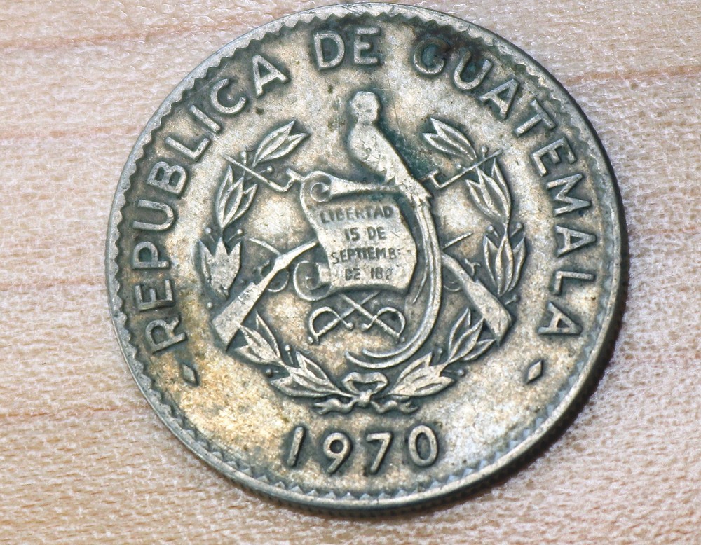 1970 Guatemala 10 Centavos