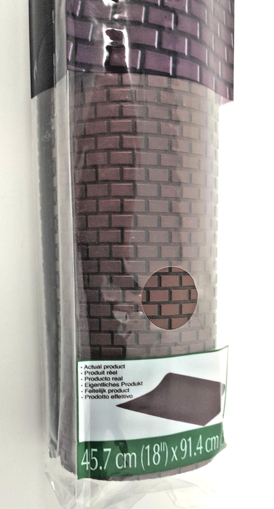 Lemax Landscape Accent Brick surface 18" X 36 " NEW "O" scale pattern