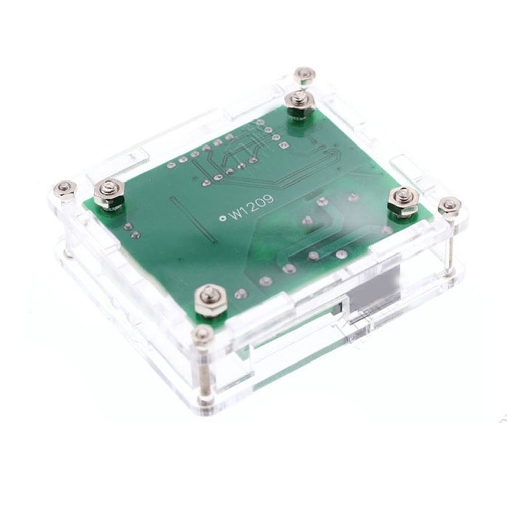 1XDigital Temperature Control Switch Sensor Module 1XAcrylic Clear Box Brand New