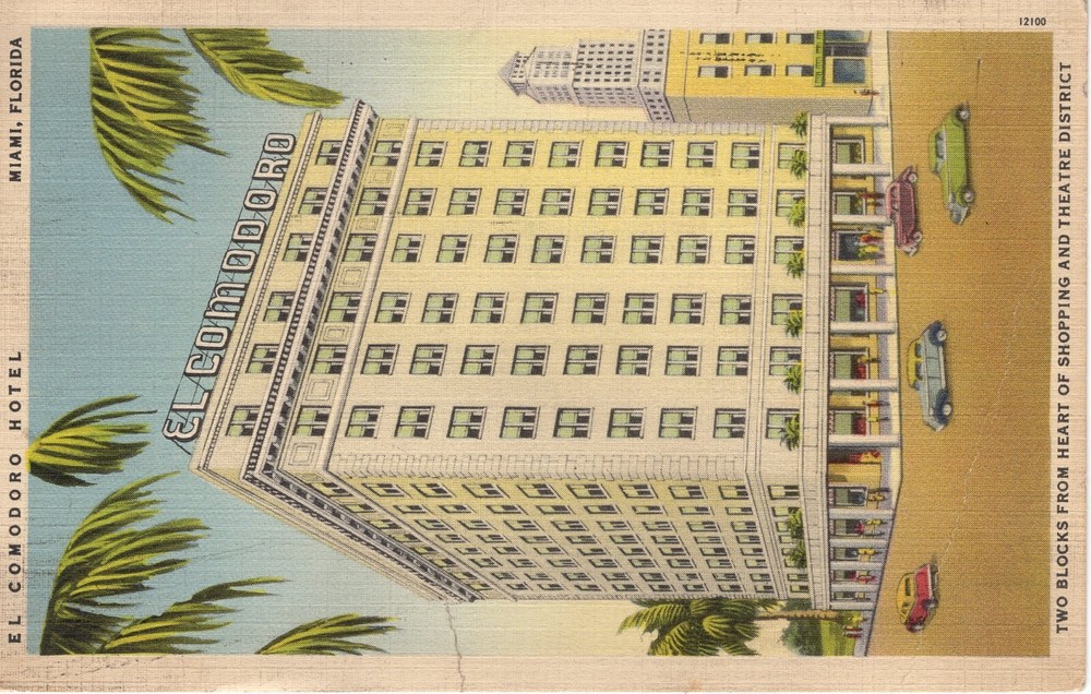 EL COMODORO HOTEL, MIAMI, FL - PC5576