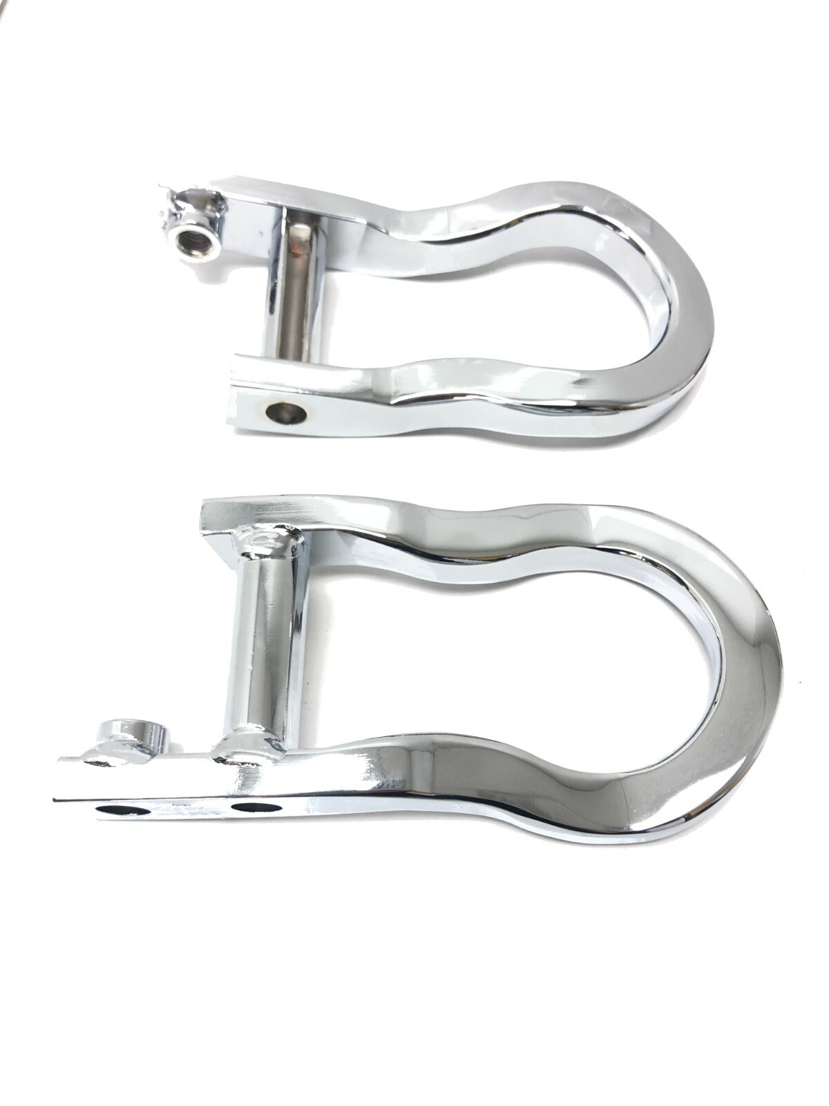 OEM 2007-2019 Chevrolet Silverado Sierra 1500 Chrome Tow Hooks GM 84072462
