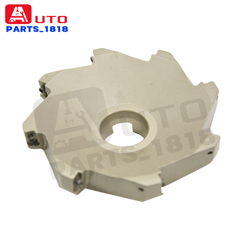 6.3" 90 Degree Indexable Face Shell Mill Cutter, R8 Arbor with APMT1604 Insert