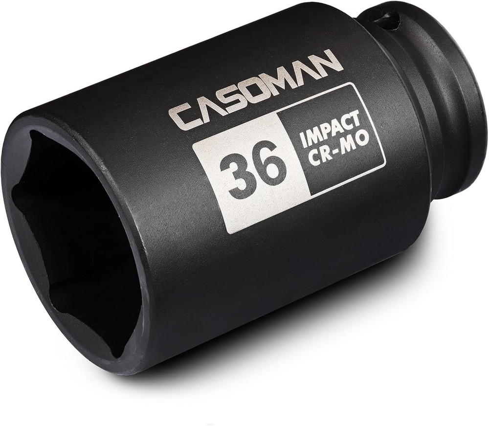 1/2" Drive 36mm Deep Impact Axle Nut Socket