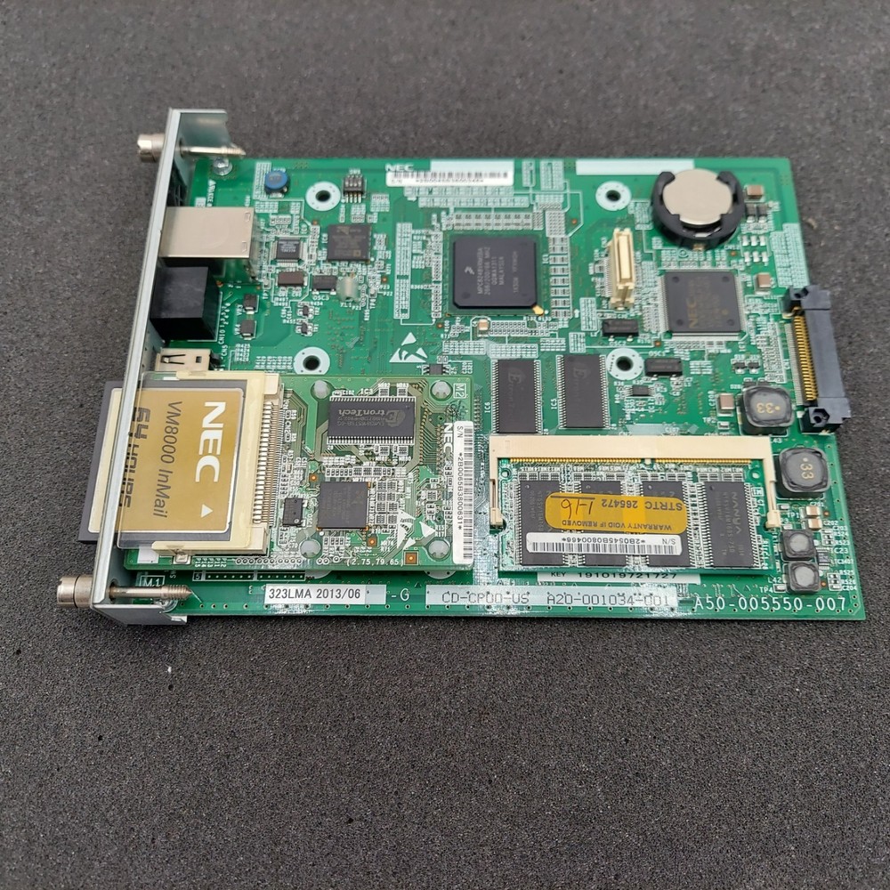 NEC Univerge SV8100 CD-CP00 64 Hours Main Processor Blade Module