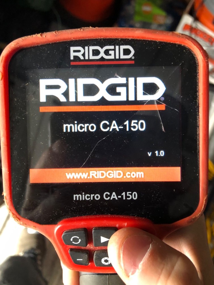 Ridgid Micro CA-150 Inspection Camera with 3.5" Screen