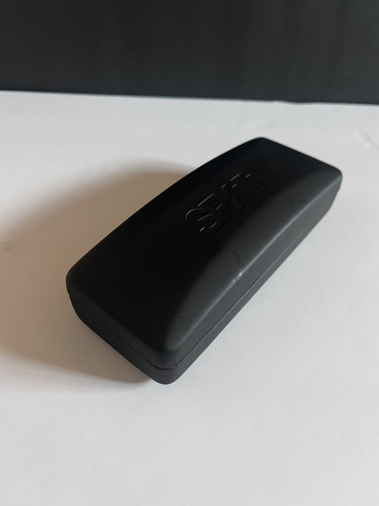 Spy Optic Hard Plastic Clamshell Eyeglasses/Sunglasses Case - Black - MicroFiber